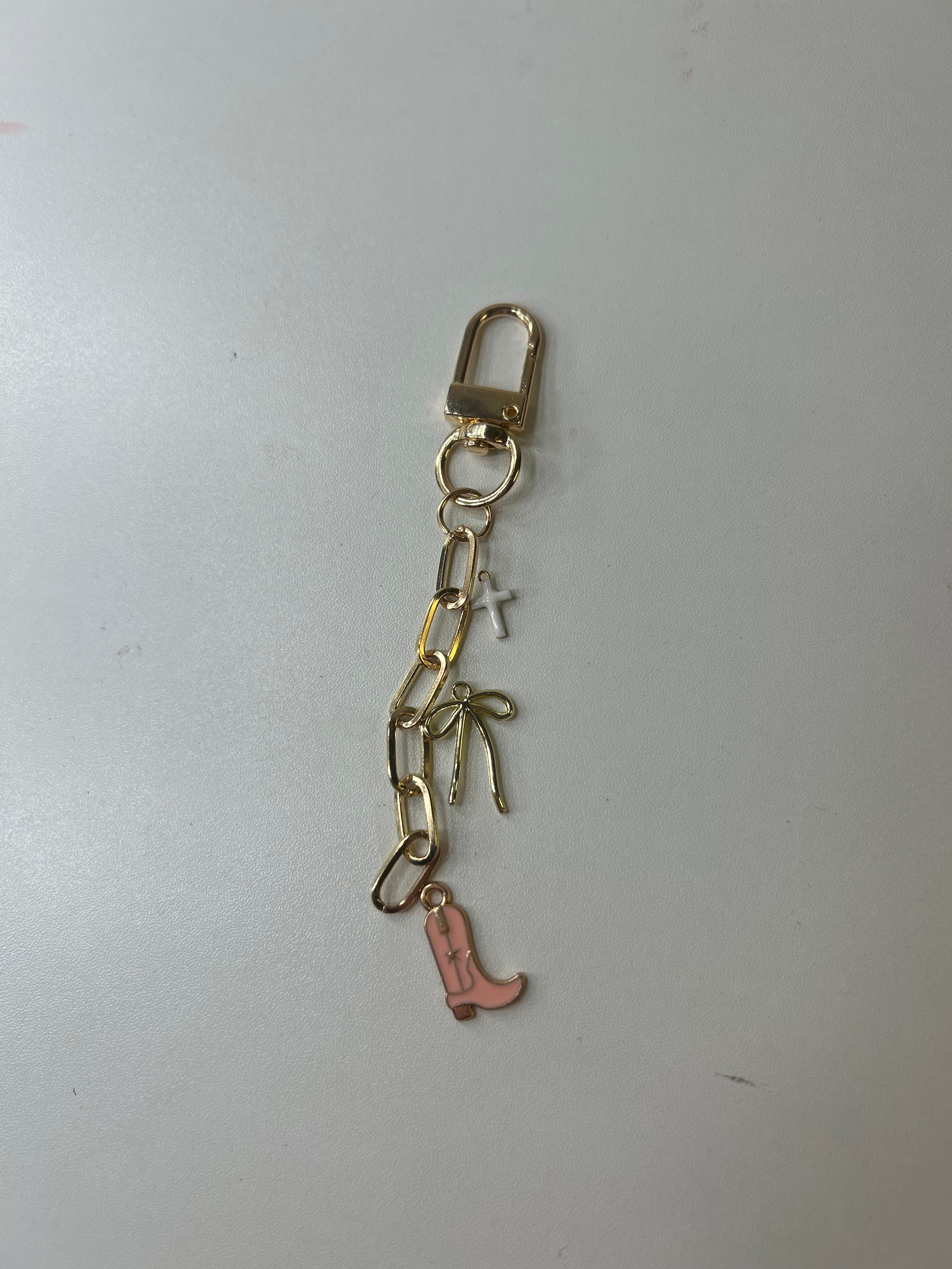Shoreline & Co Cowgirl Keychain